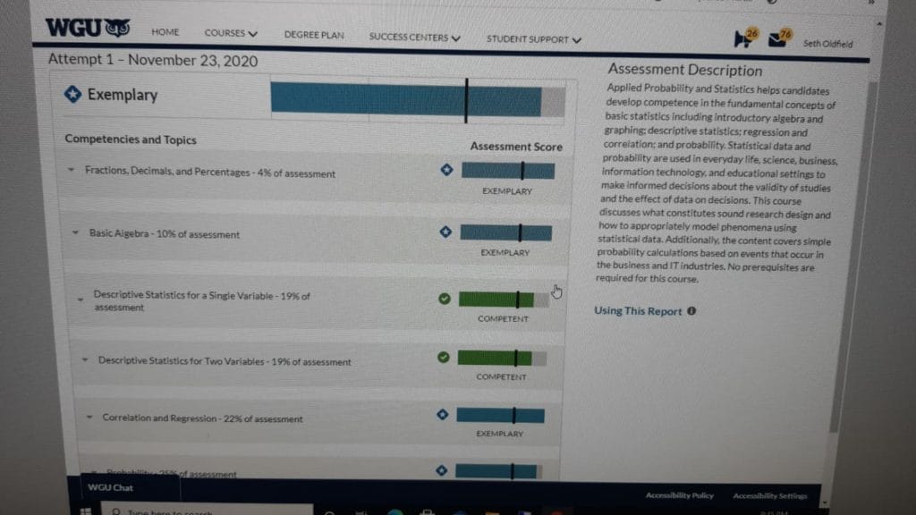 wgu exam